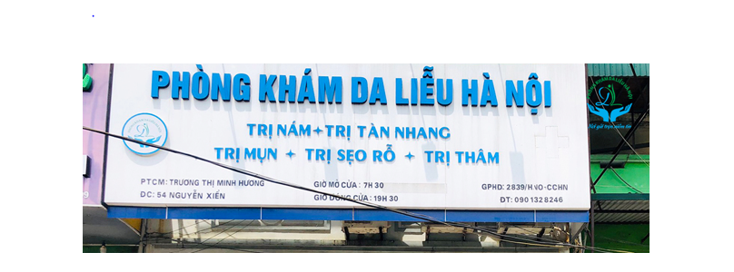 Phòng khám Da liễu Hà Nội - CS Nguyễn Xiển