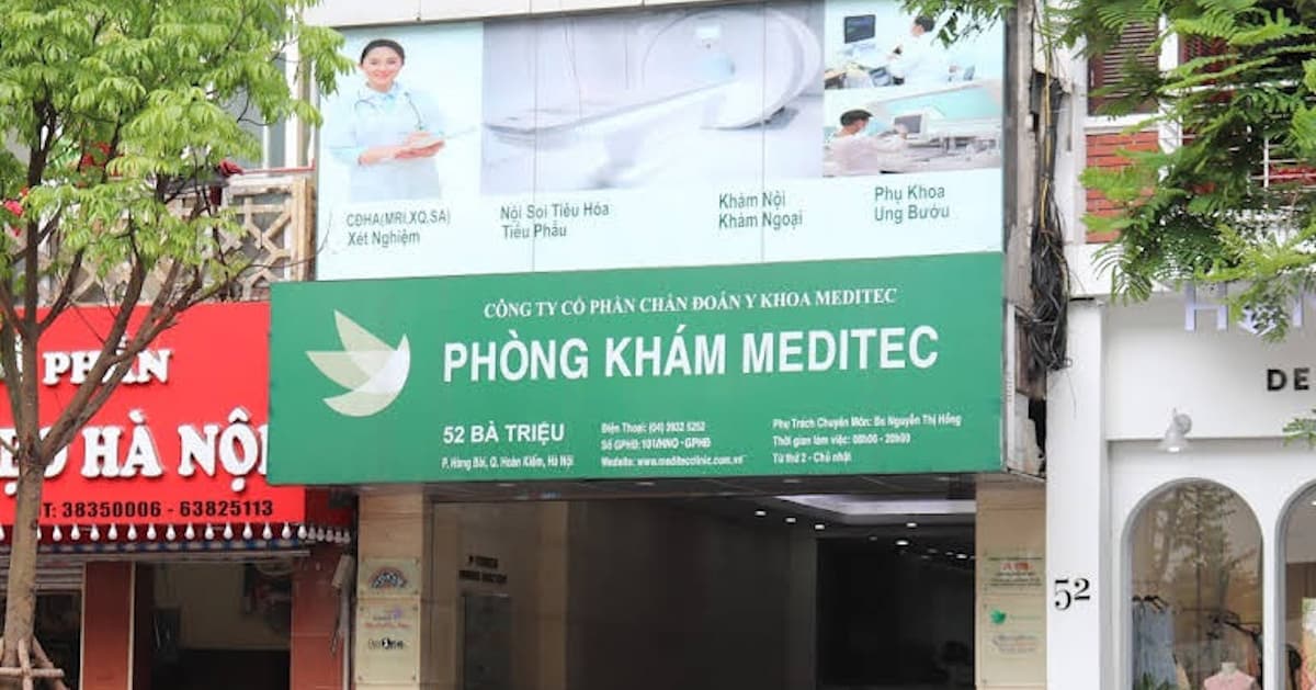 Đặt lịch khám tại Phòng khám Đa khoa Meditec - BookingCare