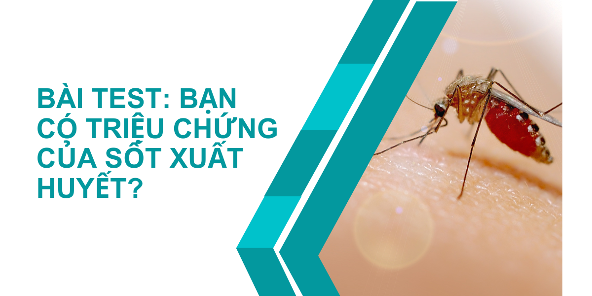 Bài test: Bạn có triệu chứng của Sốt xuất huyết không?