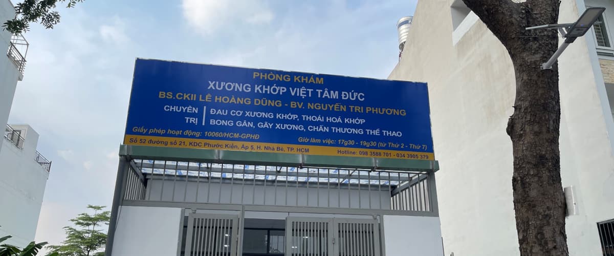 Phòng khám xương khớp Việt Tâm Đức 