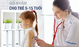 Gói khám sức khỏe toàn diện cho trẻ từ 5-15 tuổi (VL7) 
