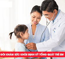 Gói khám sức khỏe định kỳ tổng quát trẻ em (HP3)