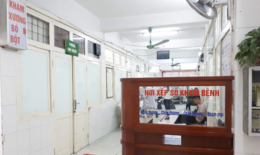 nơi xếp sổ khám Bệnh viện Việt Đức