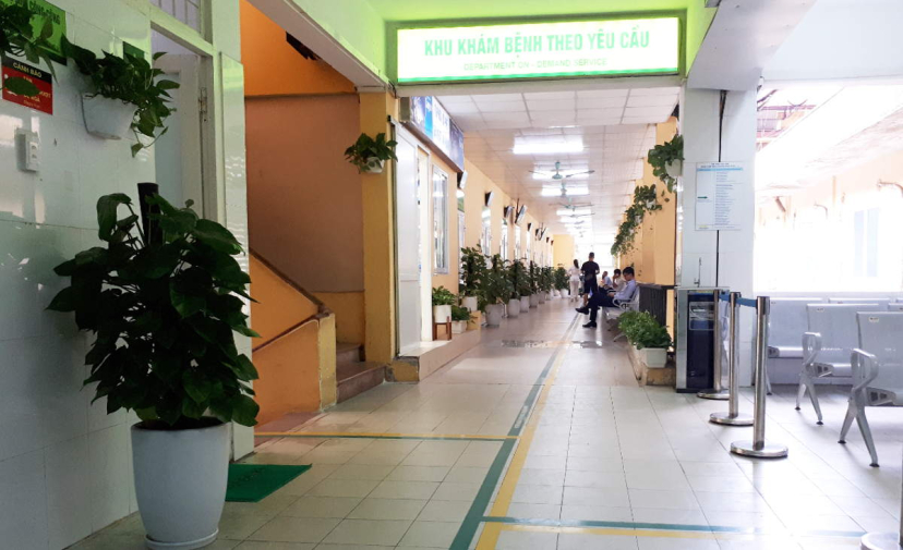 khu khám theo yêu cầu C4 - Bệnh viện Việt Đức