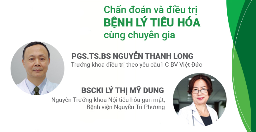 PGS Nguyễn Thanh Long chuyên về dạ dày, đại tràng, tiêu hóa