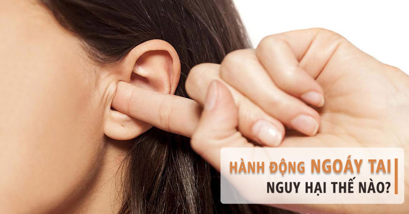 Ngoáy tai thường xuyên có thể gây tổn thương ống tai của bạn