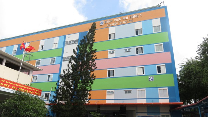 Bệnh viện Nhi Đồng 1 là bệnh viện chuyên khoa Nhi hạng nhất tại TP.HCM - Ảnh: BV Nhi Đồng 1