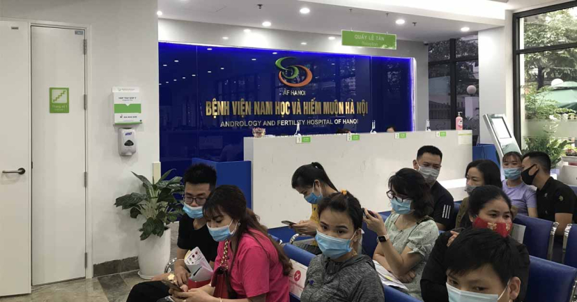 Bệnh viện Nam học và Hiếm muộn Hà Nội khám rối loạn cương dương