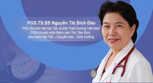 PGS.TS.BS Nguyễn Thị Bích Đào - Nguyên Trưởng khoa Nội tiết, Bệnh viện Chợ Rẫy