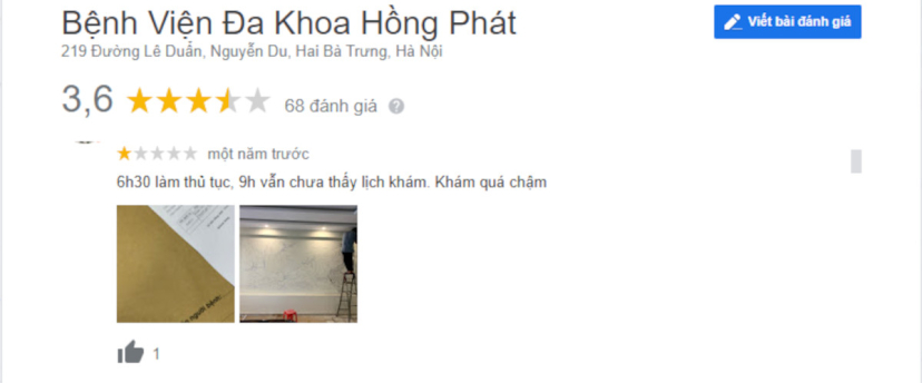 review bv hong phat