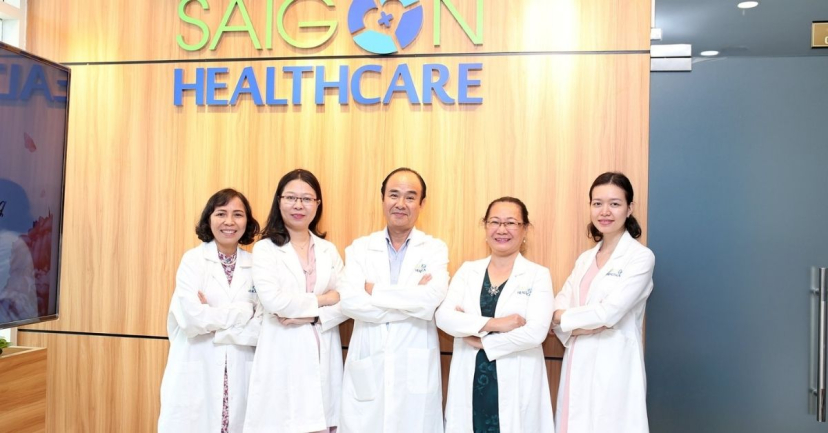 Đội ngũ bác sĩ tại phòng khám Saigon Healthcare