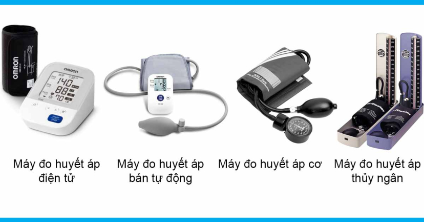 Các loại máy đo huyết áp phổ biến trên thị trường