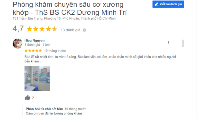 review PK bs Dương Minh trí