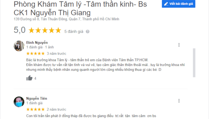 review bs nguyễn thị giang