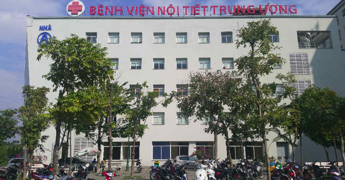 Khu nhà khám bệnh - Bệnh viện Nội tiết Trung ương 