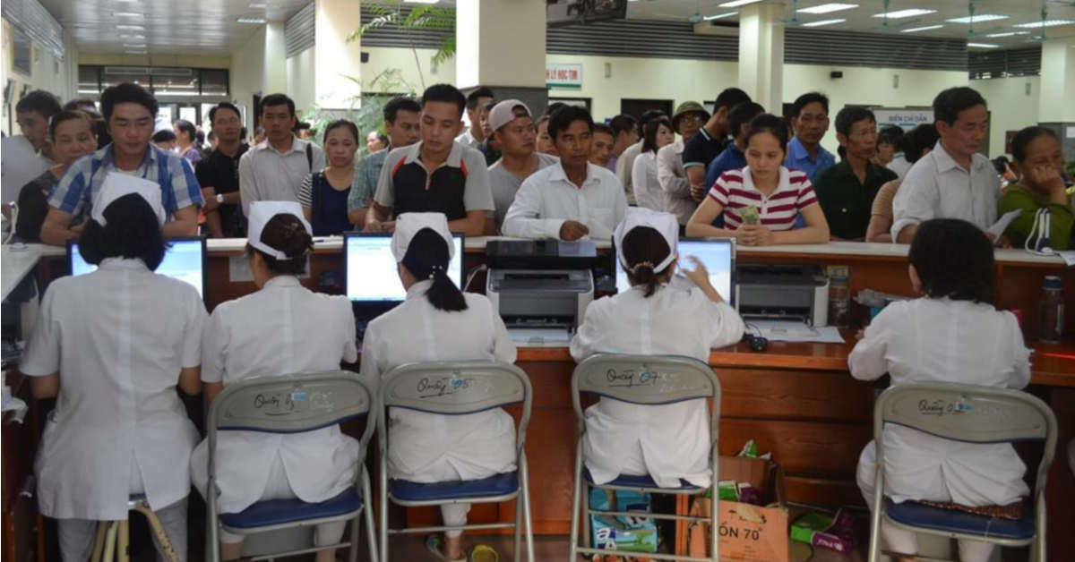 Viện Tim mạch Việt Nam đông bệnh nhân