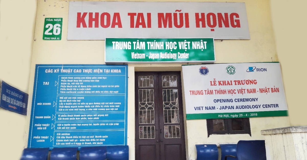 Khao Tai Mũi Họng - Bệnh viện Bạch Mai