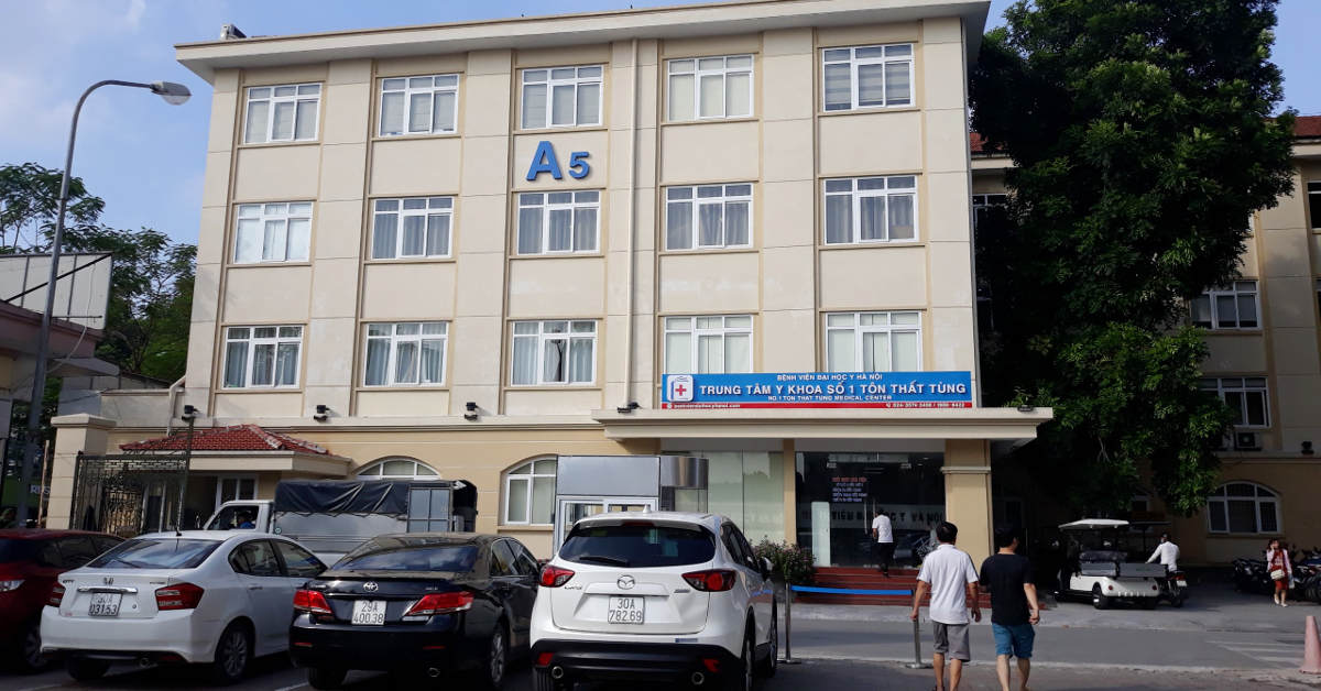 Nhà A5 Trung tâm Y khoa số 1 - Bệnh viện Đại học Y Hà Nội